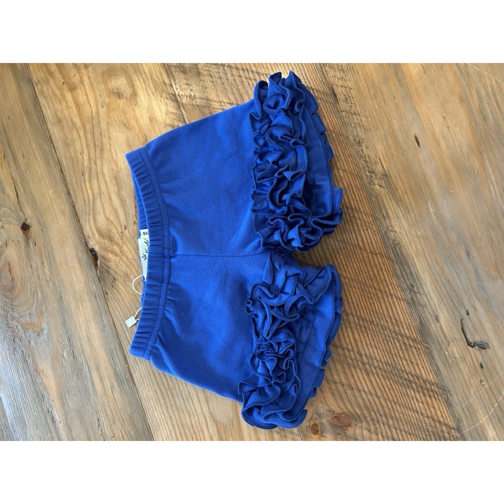 Marie Nicole 3yrs Blue Ruffle Shorts